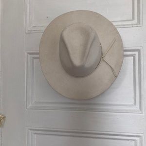 Brixton Cream Brimmed Hat